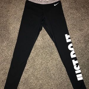 Nike “Just Do It” Leggings